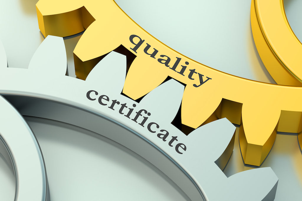 Quality & certifications